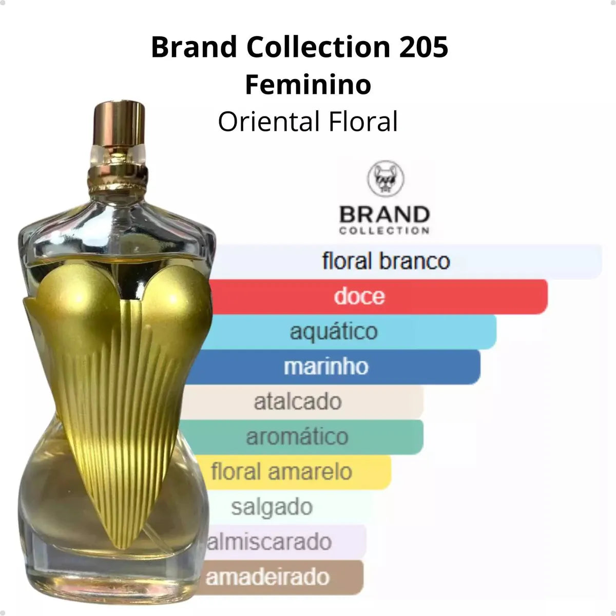 Perfume Brand Collection 205 Miniatura 25ml