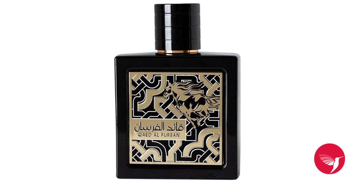 Perfume Lattafa Qaed Al Fursan Black Eau De Parfum Unissex 90Ml